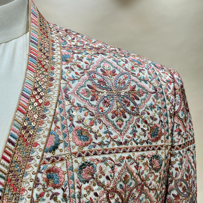 This stunning designer Indo Western outfit
