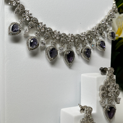 New Design Halie ad Neckpiece - Purple Collection