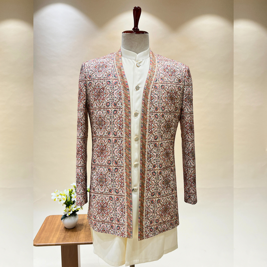 This stunning designer Indo Western outfit