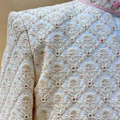 Traditional Beautiful Hand Work Designer Sherwani