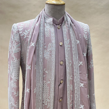 Designer Indo-Western with Stole