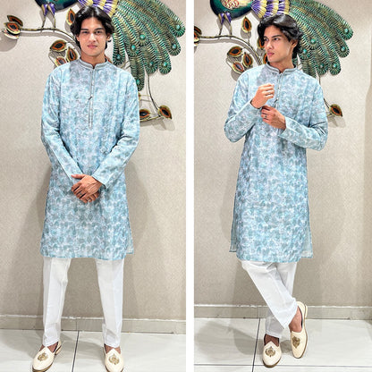 Beautiful Design Designer Men Kurta Pajama